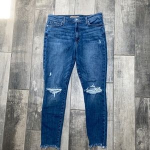 Joe’s High Rise Skinny Ankle Jeans